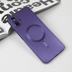 Futrola za Samsung Galaxy A07 leđa MagSafe chrome - ljubičasta