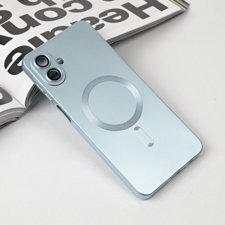 Futrola za Samsung Galaxy A07 leđa MagSafe chrome - plava