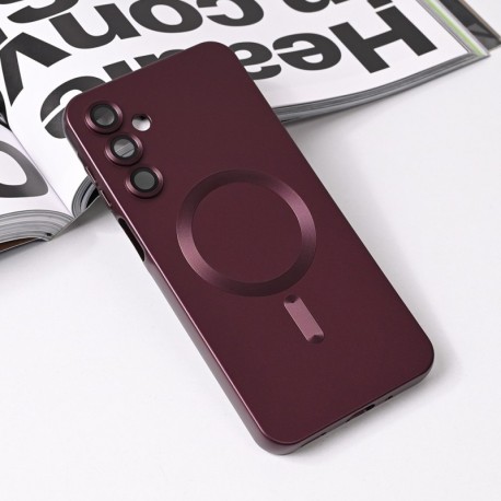 Futrola za Samsung Galaxy A16/5G leđa MagSafe chrome - bordo