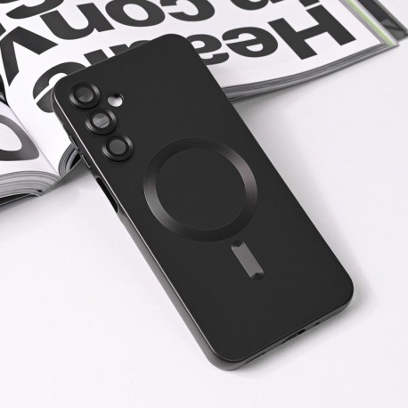 Futrola za Samsung Galaxy A16/5G leđa MagSafe chrome - crna