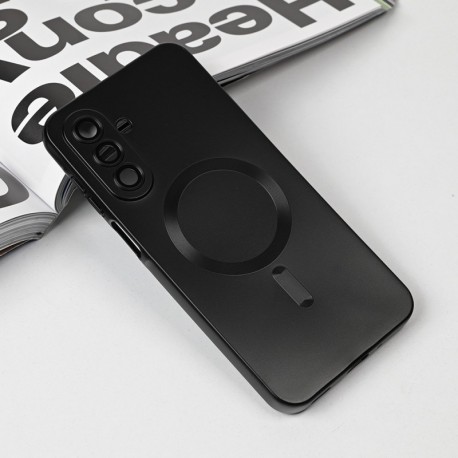 Futrola za Samsung Galaxy A17/5G leđa MagSafe chrome - crna