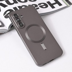 Futrola za Samsung Galaxy A36 leđa MagSafe chrome - siva