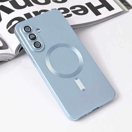 Futrola za Samsung Galaxy A56 leđa MagSafe chrome - plava