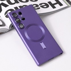 Futrola za Samsung Galaxy S23 Ultra leđa MagSafe chrome - ljubičasta
