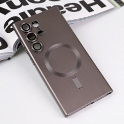 Futrola za Samsung Galaxy S23 Ultra leđa MagSafe chrome - siva