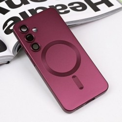 Futrola za Samsung Galaxy S24 leđa MagSafe chrome - bordo
