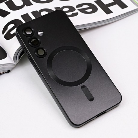 Futrola za Samsung Galaxy S24 leđa MagSafe chrome - crna