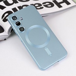 Futrola za Samsung Galaxy S24 leđa MagSafe chrome - plava