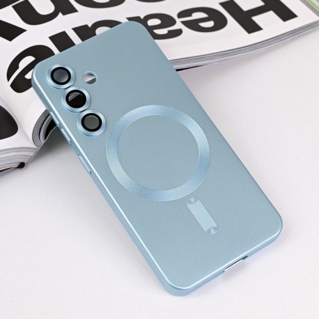 Futrola za Samsung Galaxy S24 leđa MagSafe chrome - plava