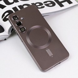 Futrola za Samsung Galaxy S24 leđa MagSafe chrome - siva