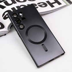 Futrola za Samsung Galaxy S24 Ultra leđa MagSafe chrome - crna