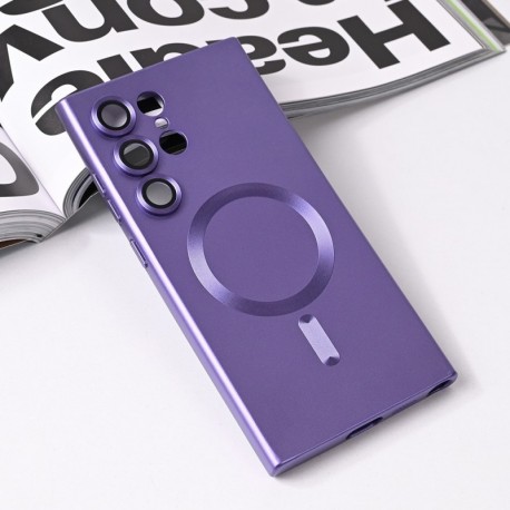 Futrola za Samsung Galaxy S24 Ultra leđa MagSafe chrome - ljubičasta