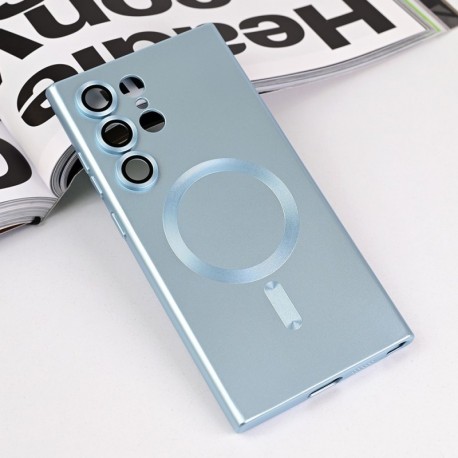 Futrola za Samsung Galaxy S24 Ultra leđa MagSafe chrome - plava