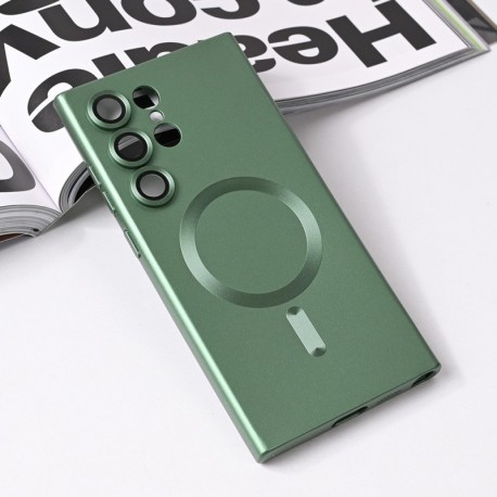 Futrola za Samsung Galaxy S24 Ultra leđa MagSafe chrome - zelena