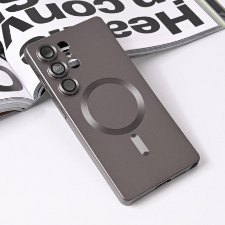 Futrola za Samsung Galaxy S25 Ultra leđa MagSafe chrome - siva