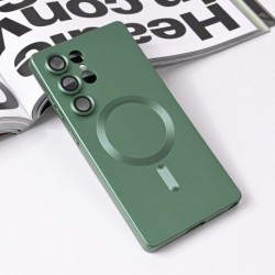 Futrola za Samsung Galaxy S25 Ultra leđa MagSafe chrome - zelena