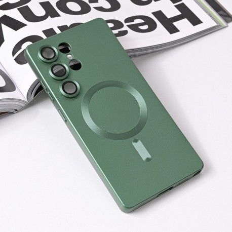 Futrola za Samsung Galaxy S25 Ultra leđa MagSafe chrome - zelena