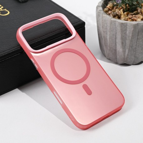 Futrola za iPhone 17 Pro Max leđa MagSafe clear 2 - roza