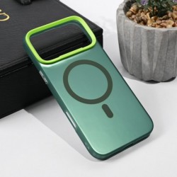 Futrola za iPhone 17 Pro Max leđa MagSafe clear 2 - zelena