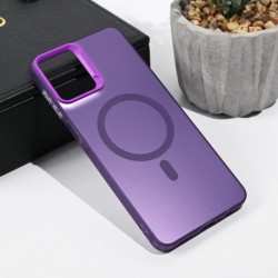 Futrola za Samsung Galaxy A07 leđa MagSafe clear 2 - ljubičasta