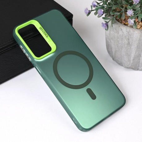 Futrola za Samsung Galaxy A16/5G leđa MagSafe clear 2 - zelena