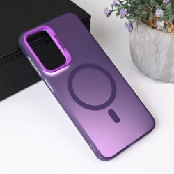 Futrola za Samsung Galaxy A26 leđa MagSafe clear 2 - ljubičasta