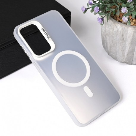 Futrola za Samsung Galaxy A26 leđa MagSafe clear 2 - srebrna