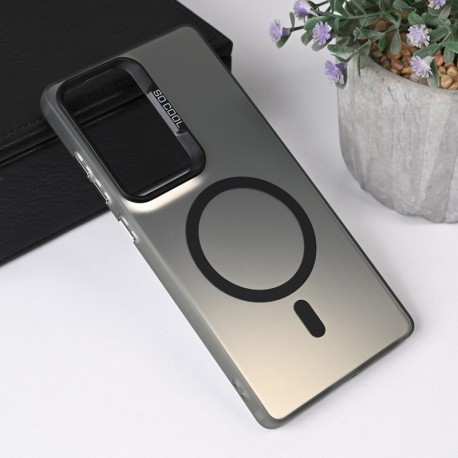 Futrola za Samsung Galaxy S25 Ultra leđa MagSafe clear 2 - crna