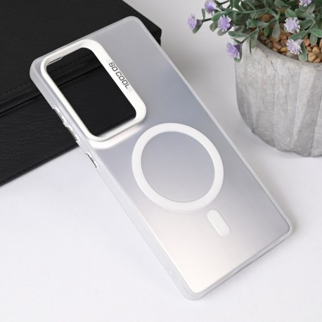 Futrola za Samsung Galaxy S25 Ultra leđa MagSafe clear 2 - srebrna