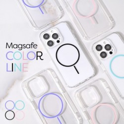 Futrola za iPhone 15 Pro leđa Magsafe color line - crna