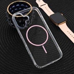 Futrola za iPhone 17 leđa Magsafe color line - roza