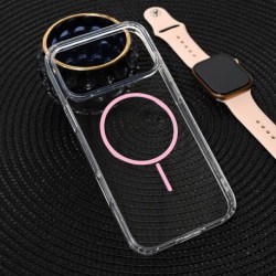 Futrola za iPhone 17 Pro Max leđa Magsafe color line - roza