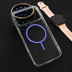 Futrola za iPhone 17 Pro Max leđa Magsafe color line - ljubičasta