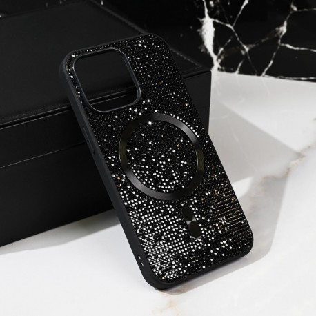 Futrola za iPhone 13 Pro leđa MagSafe glam - crna