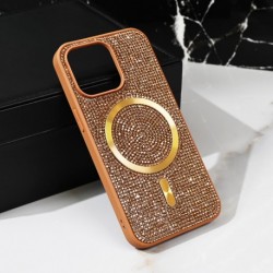 Futrola za iPhone 13 Pro leđa MagSafe glam - zlatna