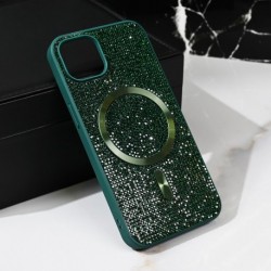 Futrola za iPhone 14 leđa MagSafe glam - zelena