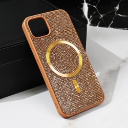 Futrola za iPhone 14 leđa MagSafe glam - zlatna