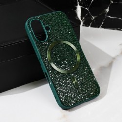 Futrola za iPhone 16 leđa MagSafe glam - zelena