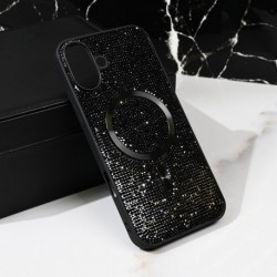 Futrola za iPhone 16 Plus leđa MagSafe glam - crna