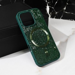 Futrola za iPhone 16 Pro leđa MagSafe glam - zelena