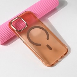 Futrola za iPhone 13 leđa MagSafe glow - braon