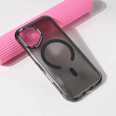 Futrola za iPhone 16 leđa MagSafe glow - crna