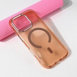 Futrola za iPhone 16 Pro leđa MagSafe glow - braon