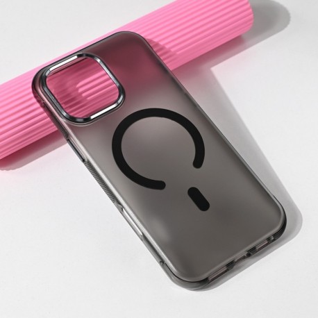 Futrola za iPhone 16 Pro Max leđa MagSafe glow - crna