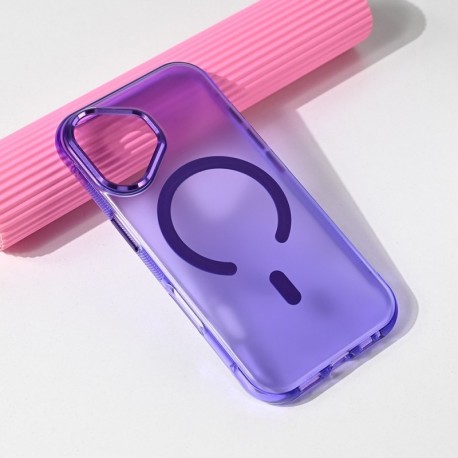 Futrola za iPhone 17 leđa MagSafe glow - ljubičasta
