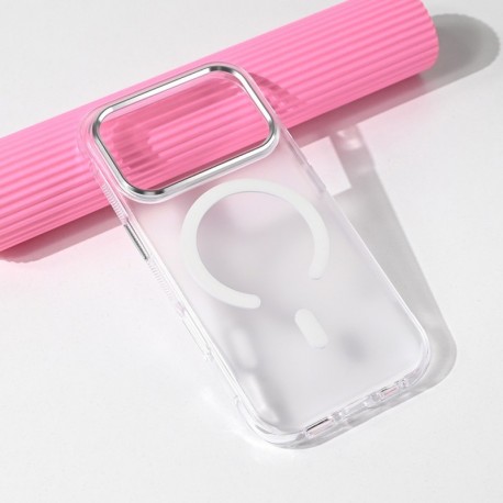 Futrola za iPhone 17 Pro leđa MagSafe glow - bela