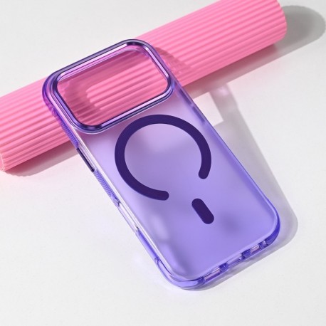 Futrola za iPhone 17 Pro leđa MagSafe glow - ljubičasta