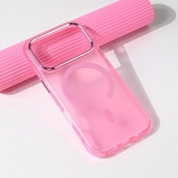 Futrola za iPhone 17 Pro leđa MagSafe glow - roza