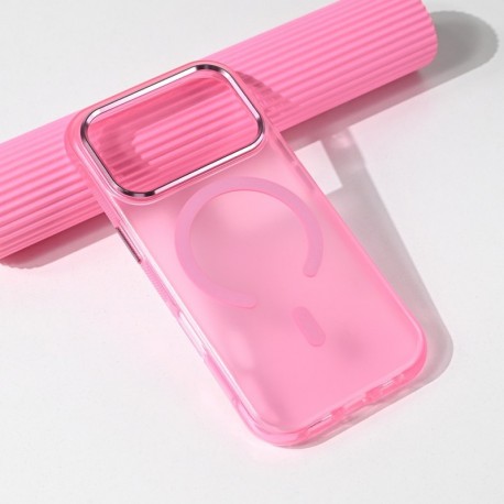 Futrola za iPhone 17 Pro leđa MagSafe glow - roza