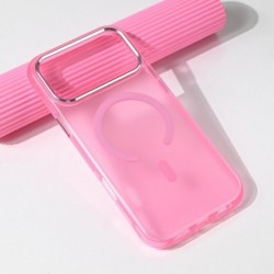 Futrola za iPhone 17 Pro Max leđa MagSafe glow - roza